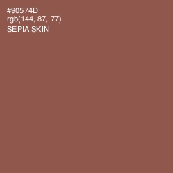 #90574D - Sepia Skin Color Image